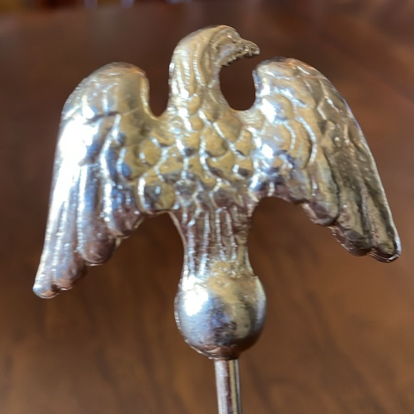 Vintage Eagle top long ice tea spoon - Picture 4 of 8